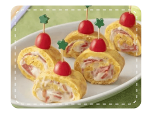 Enroladinho de Omelete
