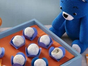 Enroladinho de Uva com Mucilon Enroladinho de Uva com Mucilon