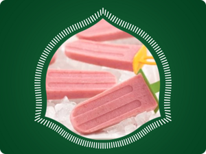 Picolé de Morango Cremoso