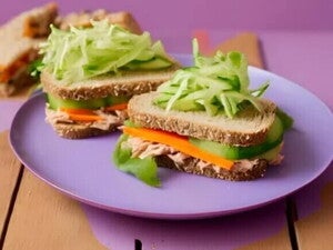 Sanduíche com Patê de Atum Cremoso