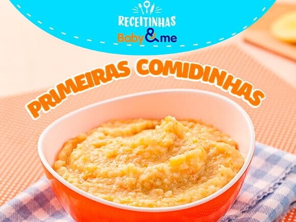 Livro de Receitas para as Primeiras Comidinhas do seu Bebê