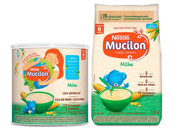 Cereal Infantil Mucilon de Milho