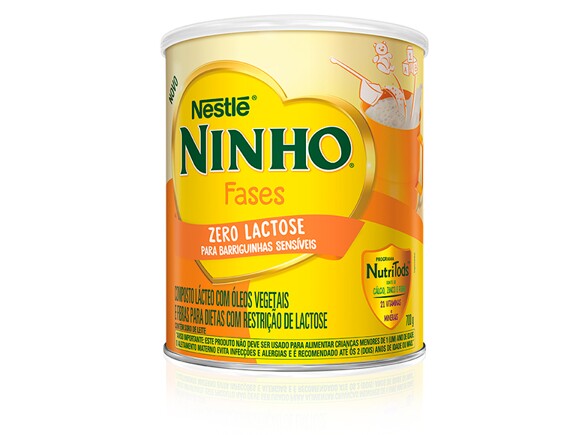 NINHO® Fases Zero Lactose | baby and me brazil