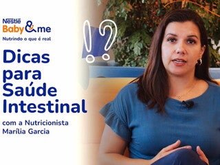 Importância da Saúde Intestinal para o Desenvolvimento da Criança | Marilia Garcia