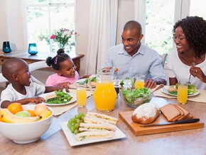 A importância de comer em família A importância de comer em família
