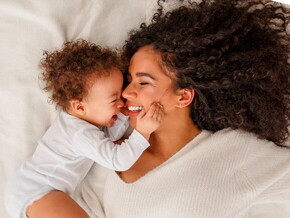 mãe e bebê