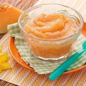 Mingauzinho de Melão Orange com Carambola