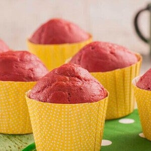 Muffin de Beterraba Muffin de Beterraba