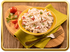 Saladinha de macarrão no copinho