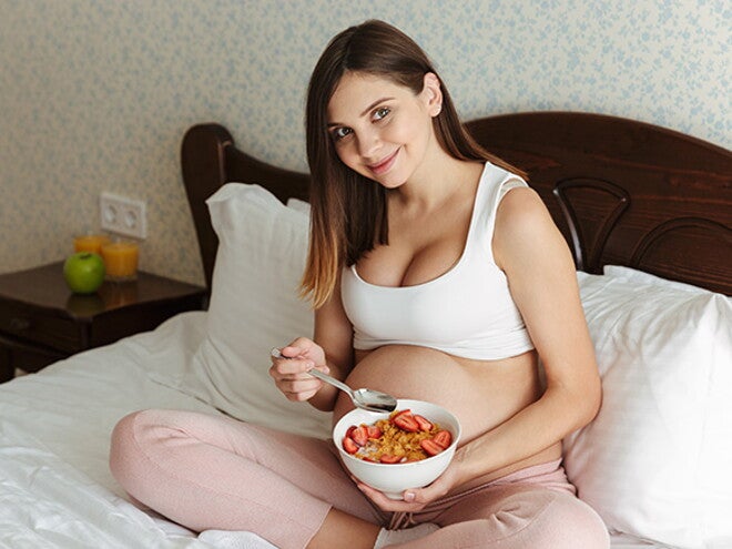 O que grávida pode comer?