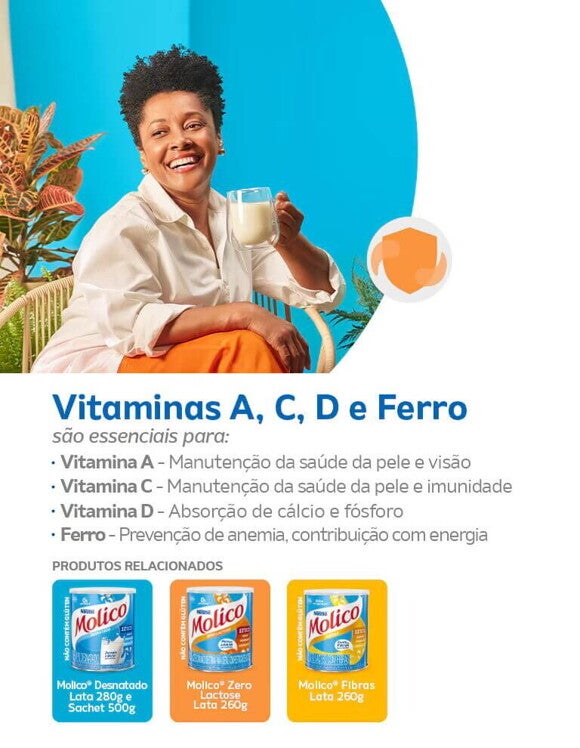 Vitaminas A, C, D e Ferro banner mobile Vitaminas A, C, D e Ferro banner mobile